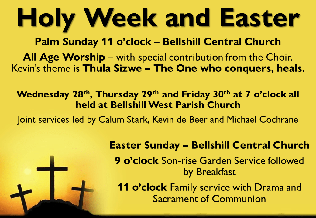 easter holy week 2018