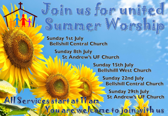 Join us for united Summer Worship