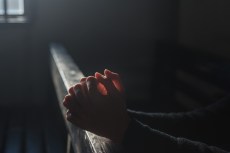 prayer-dark-background