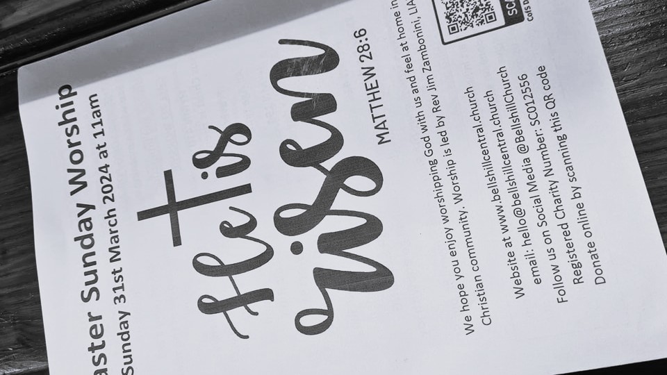 Pews news for Sunday 28th December&nbsp;2025